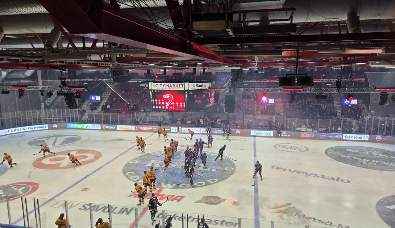 kuva jälkiraporttiin ottelusta 14.10.2026