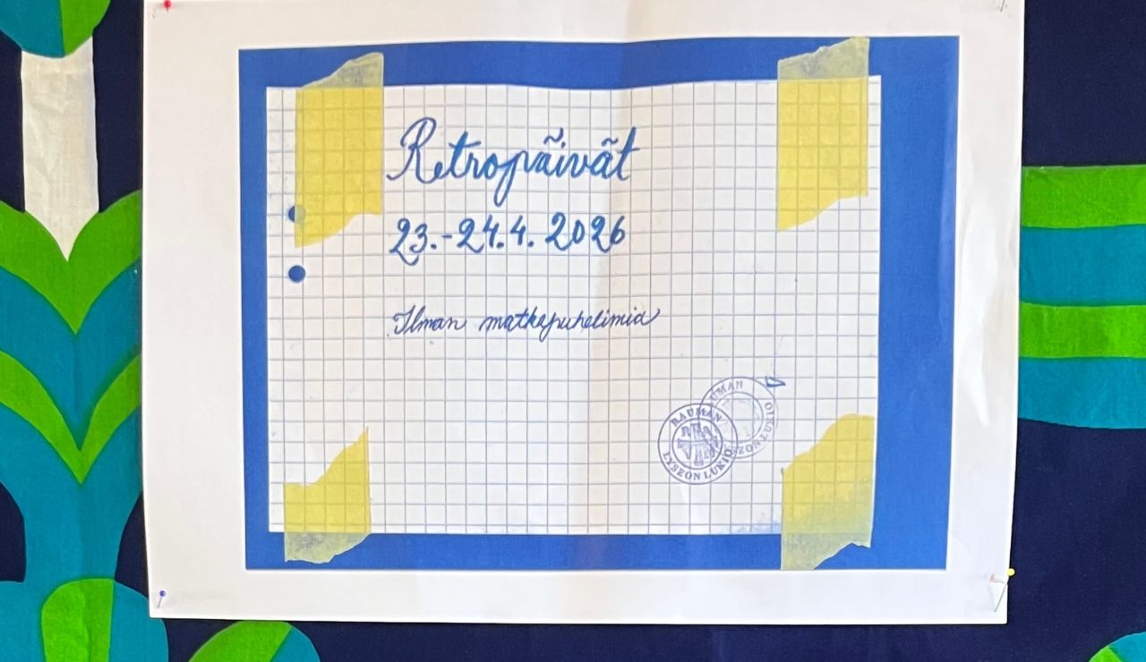 lukion retropäivät